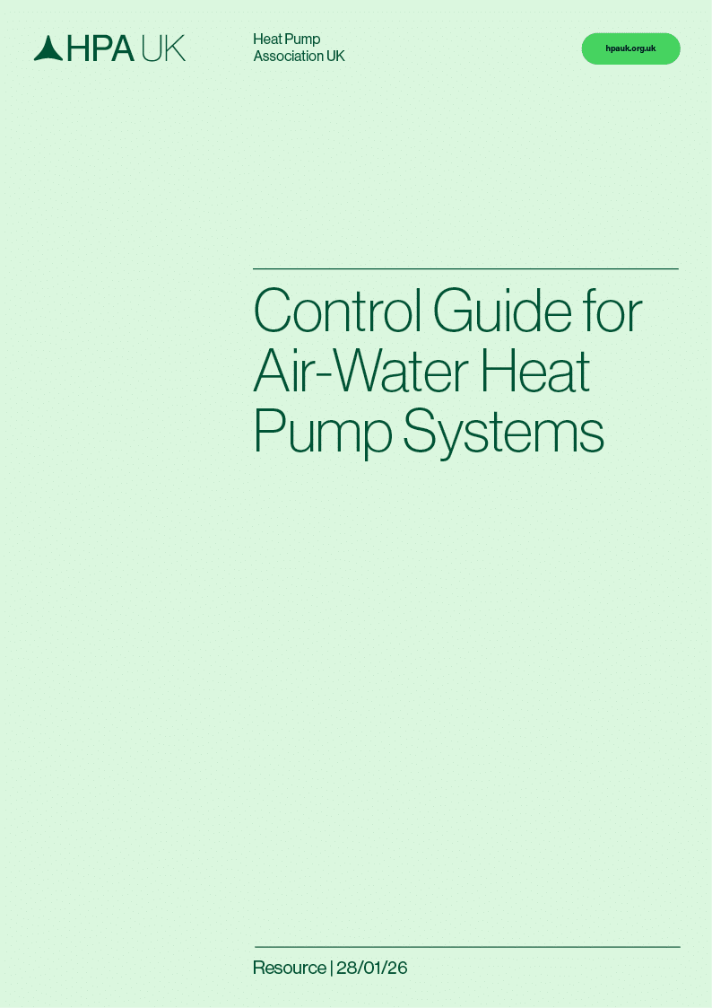 Control Guide for Air-Water Heat Pump Systems